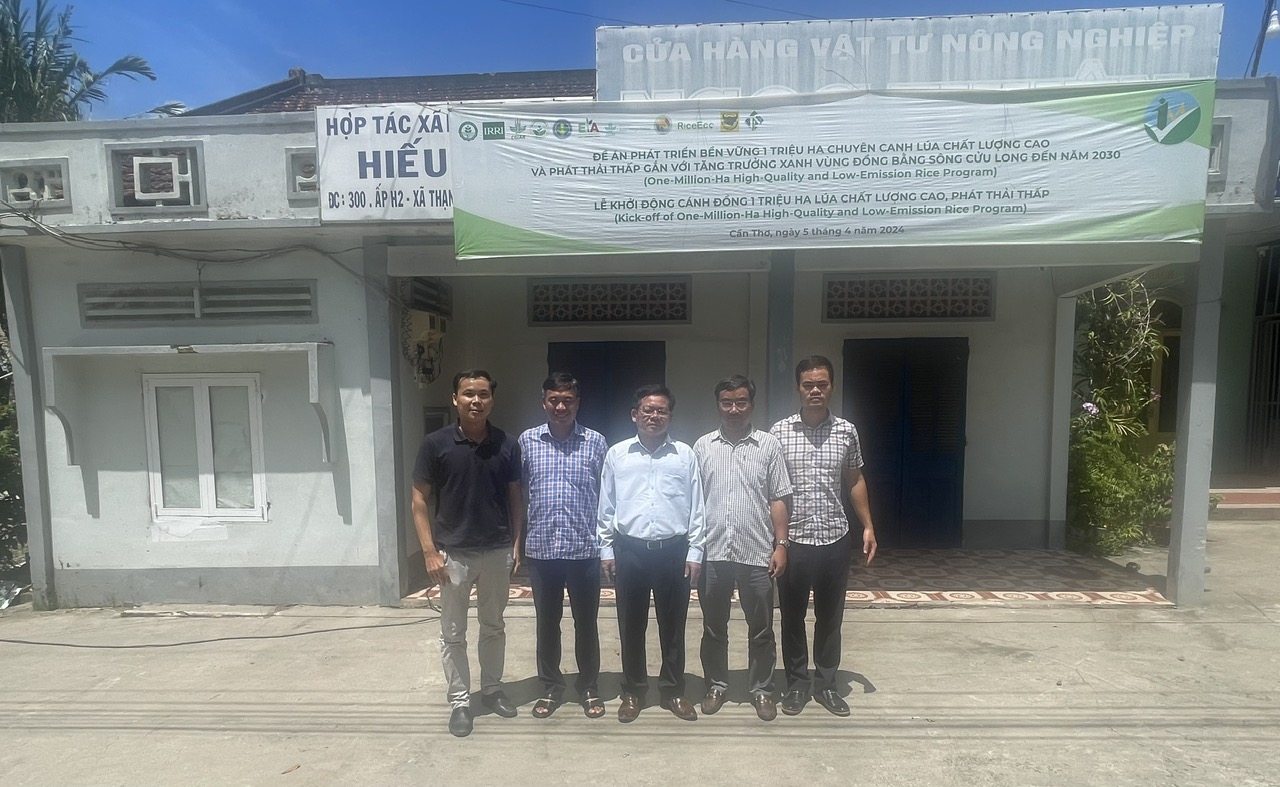 Mô hình mẫu 1 triệu ha lúa CLC