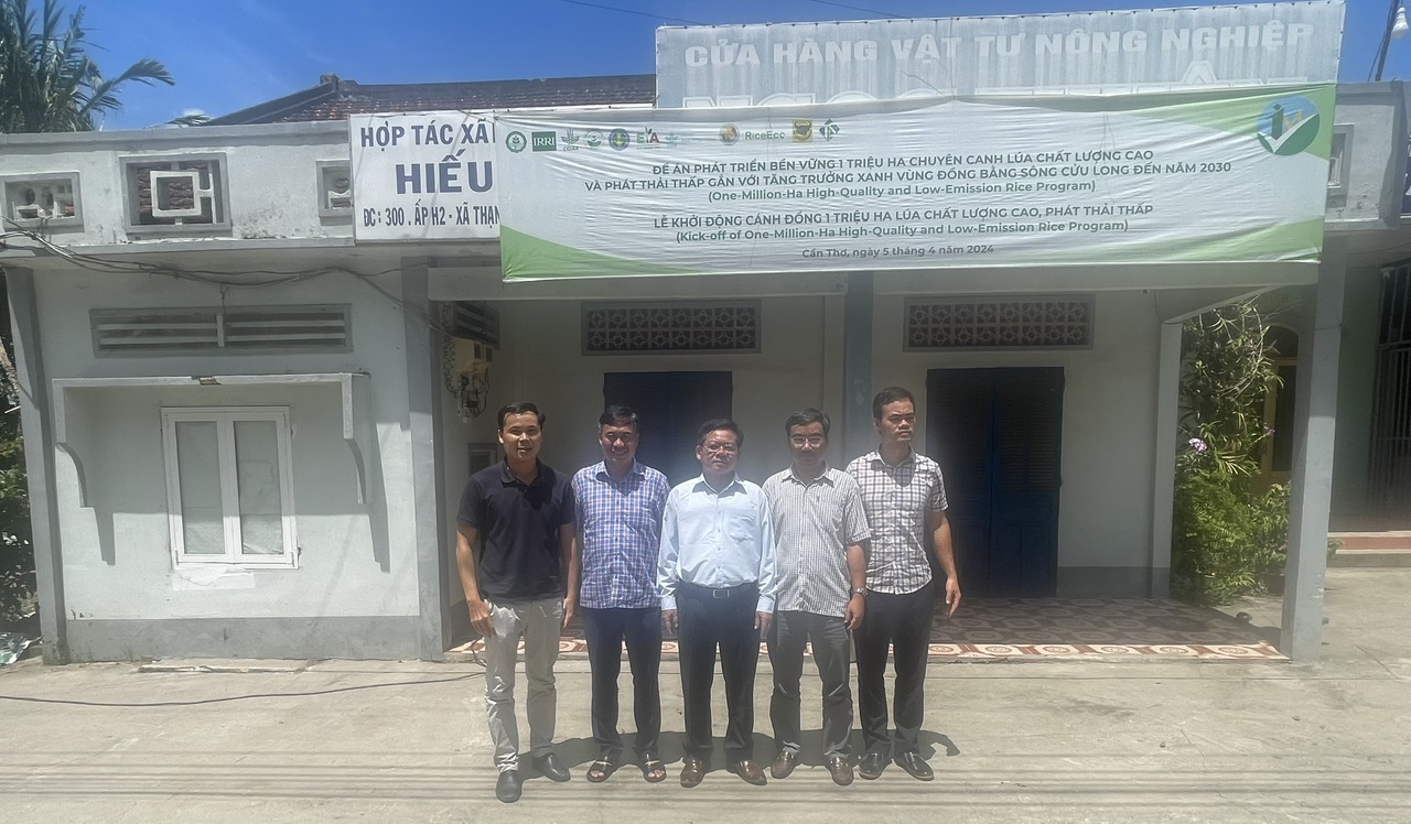 Mô hình mẫu 1 triệu ha lúa CLC